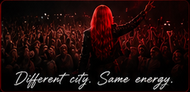 Different city. Same energy.